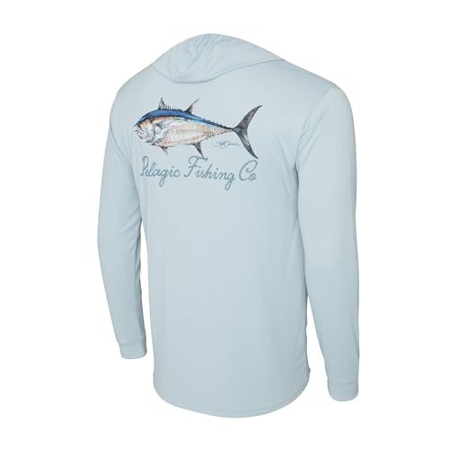 PELAGIC Apparel Men's Aquatek Goione BFT Hooded Fishing Shirt