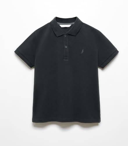 Image of Alan Jones Clothing Boy's Cotton Regular Fit Polo T-Shirt