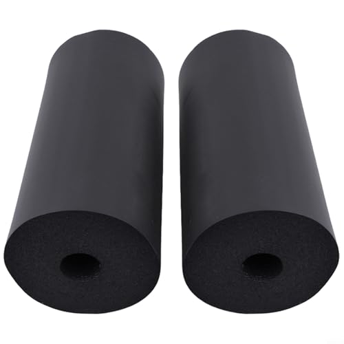 2PCS Foam Foot Pads Rollers Replacement Set High Density Foam Roller for Gym Exercise Machines Equipment Replacements Exercise Massage Muscle Recovery (170mm) miniatura 7
