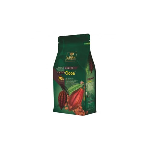 CHOCOLAT BARRY ORIGINE OCOA Chocolat de Couverture Noir 70% de la Gamme Pureté /1KG