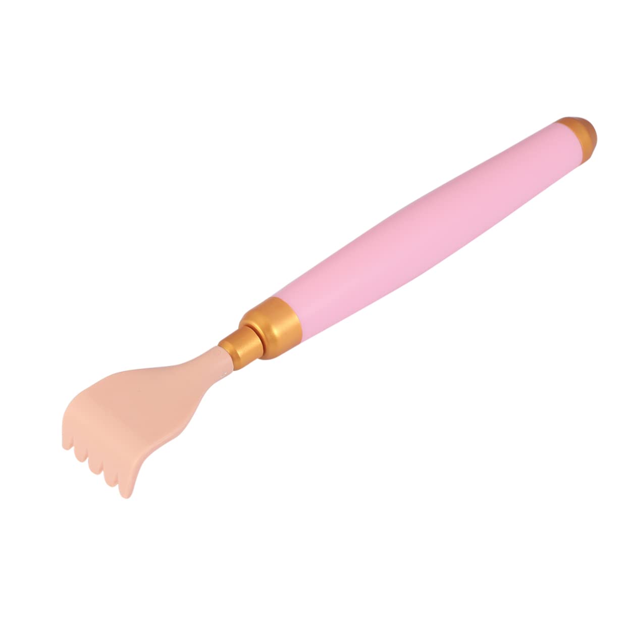 MAGICLULU 3 Piezas Cosquillas Rascador Espalda Personalizado Rascador Espalda Mano Rascador Hombros Espátula Facial Comezón Aluminio Raspador Rosa Viajar