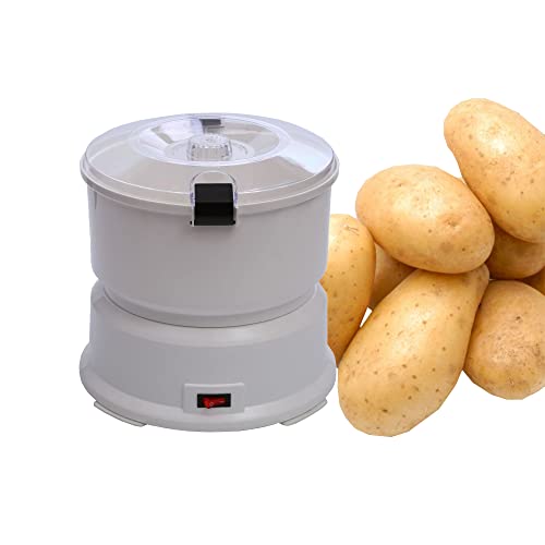 Pelador de patatas eléctrico de 85 W, pelador de patatas comercial, pelador automático de patatas de acero inoxidable para cocina