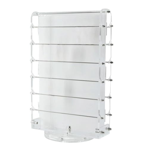 Wilgure Soporte de perlas con rotación de doble cara elegante para encimeras con cuentas con doble cara y función de rotación