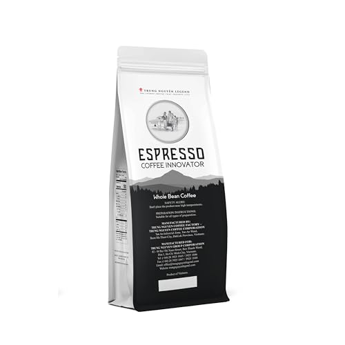 Image of TRUNG NGUYEN LEGEND Espresso Innovator Blended Coffee Bean - Bag 17.6 Oz /500gr, Arabica Blend Robusta, Medium Roast, Whole Beans, Full Coffee Beans, Perfect Flavor