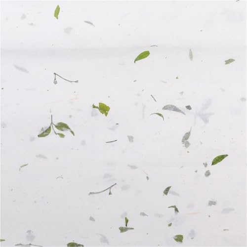 VCSZYAFX Papel Xuan Papel Xuan de Morera, Fibra de Plantas Naturales, Papel Xuan Medio Maduro, caligrafía, Pintura de Paisaje, Papel de Embalaje de té para Pintura, Manualidades(A4)