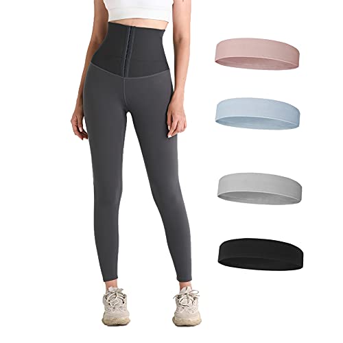 VUNDO Leggings High Waist Tummy Control Women Yoga Pants Butt Lifting Workout Breathable Slimming Shaping Compression Trainer Postpartum Cincher Corset Leggings Shapewear Shaper Leggings Plus Size