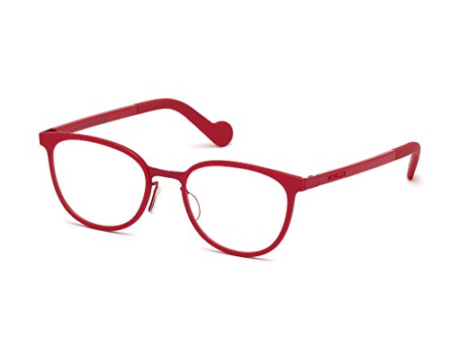 Preisvergleich Produktbild Moncler Unisex-Erwachsene ML5034 066 50 Brillengestelle, Rot (Rosso LUC)