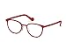 Produktbild Moncler Unisex-Erwachsene ML5034 066 50 Brillengestelle, Rot (Rosso LUC)