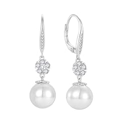 white gold color 10mm pearl