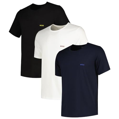 BOSS Camiseta de Cuello R para Hombre, 3 Unidades, Open Miscellaneous976., L