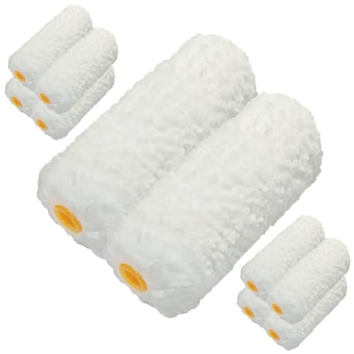 KōGU BASE 塗装ローラー マイクロファイバー スモール ペイント ペンキ 用品 4インチ 18ミリ 10本の商品画像（Amazon）