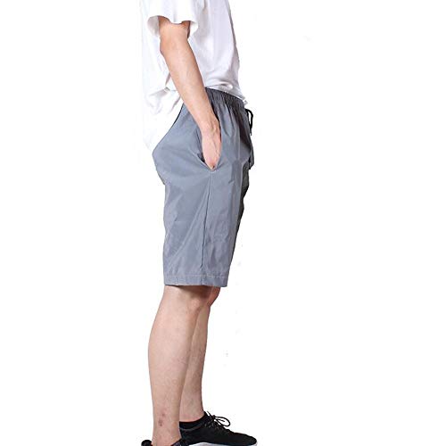 Preisvergleich Produktbild Liuzecai Reflektierende Wear Kühle Reflektierende Kleidung Nachtlaufhose Männer Sport Lauf Harajuku Hip-Hop-Tanz Shorts Trainingshosen, die voll Reflektierende für Outdoor Laufen Radfahren