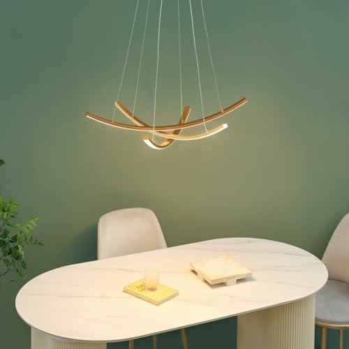 Suspension LED puissante 3710 lm lumière blanc chaud design Heidi - 3