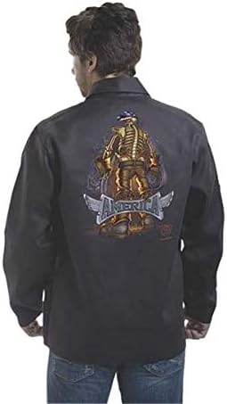 Tillman 9061-L Large "Backbone of America" FR Welding Jacket