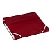 Samsill Duo 2-in-1 Organizer / 1 Inch 3 Ring Binder & File Organizer Combination/School Supplies/Paper Organizer/Burgundy/Updated Version