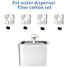BELOWSYALER 1Set Cats Water Fountains Drinking Fountains Activated Carbons Filter for Pet Auto Drinking Feeders Accessories