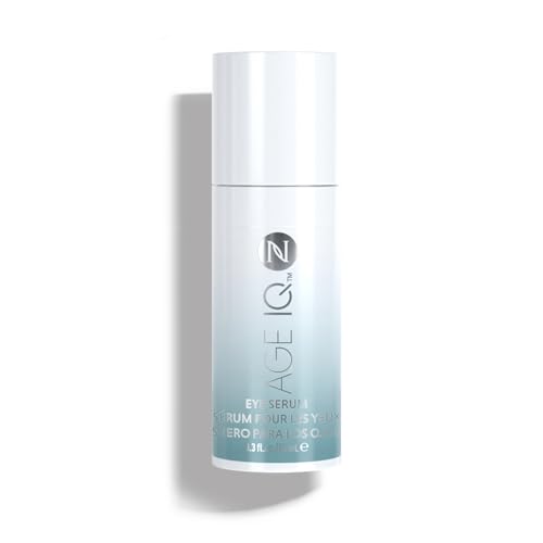Neora Age IQ Eye Serum - Targets Puffiness Dark Circles & Fine Lines Peptides & Hyaluronic Acid Lightweight Formula for All Skin Types - 0.3 fl. oz.