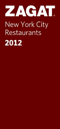 Cover of New York City Restaurants 2012 (ZAGAT Restaurant Guides)