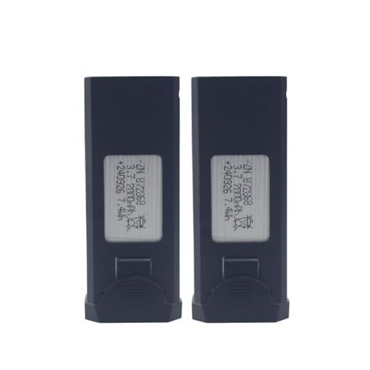 2PCS 3.7V 2000mah Lipo Batería para S2S Fotografía aérea de Alta definición del dron Accesorios de aeronaves de Cuatro Ejes Plegables Drones de Control Remoto