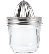 Manuelle Zitruspresse Aus Edelstahl – 480 Ml Mason Jar, Für Zitronen & Orangen, Leicht Zu Reinigen