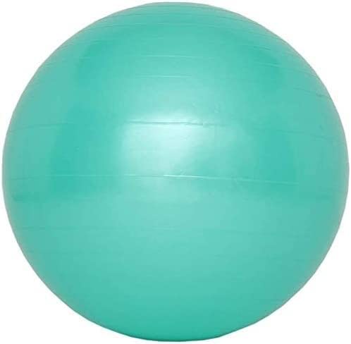 Pelota de pilates para aliviar dolor de espalda en oficina