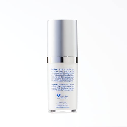 Dr. Denese SkinScience HydroShield Ultra Moisturizing Face Serum Locks In Moisture with Retinol & Ceramides - Reduce Appearance of Wrinkles, Increased Hydration & Tightness - Cruelty-Free -1.7oz - Image 4