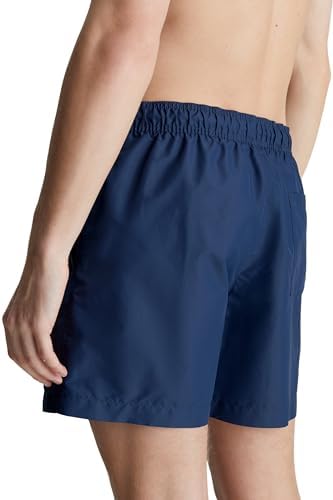 Calvin Klein Medium Drawstring Erkek Mayo, Mavi, S - Görsel 2