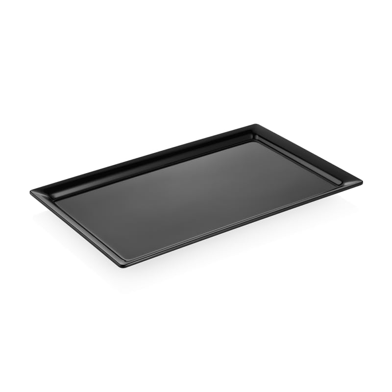 3x GN Tablett 1/1 Day & Night, schwarz, Melamin