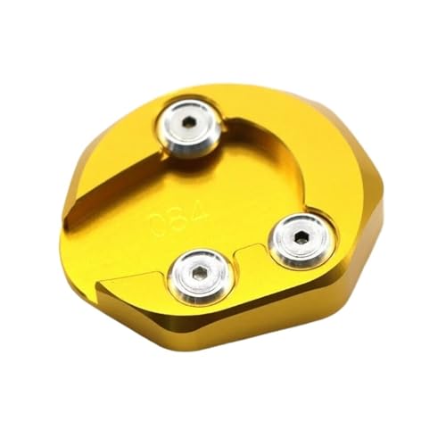 ständer Fuß seitliche Verlängerungsplatte Universal Motorrad Seitenständer Ständer Vergrößerungsfußpolster Verlängerungsplatte Ständerpolster Seitenständerpolster