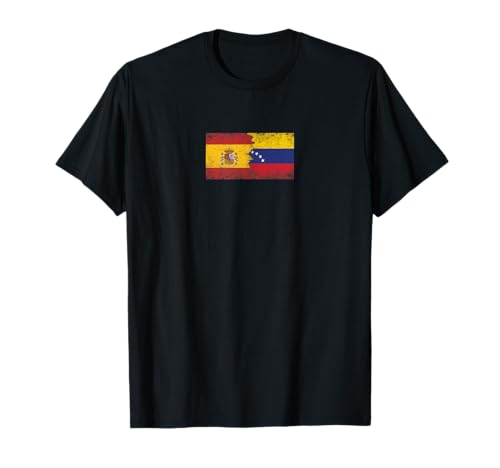 Banderas de España y Venezuela - Español Venezolano Camiseta