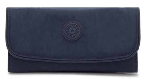 Kipling Carteiras femininas tipo bolsa, 3x18,5x10 cm (C x L x A), Azul e azul 2, 3x18.5x10 cm (LxWxH)