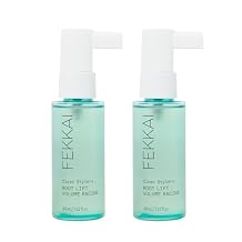FEKKAI Clean Stylers Root Lift Volume Spray - 1.62 oz, Pack of 2 - Increases Volume & Provides 450 F Heat Protection - Free of Sulfates, Parabens, Phthalates - Vegan, Cruelty-Free