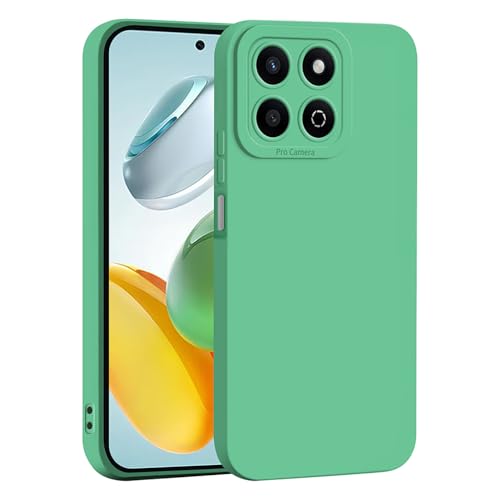 ILING Hülle Für Honor X7c / Honor 200 Smart 5G – Ultradünn, Gehärtetes Glas, Stoßschutz, Elegant Im Farbverlauf (Pink Blau)