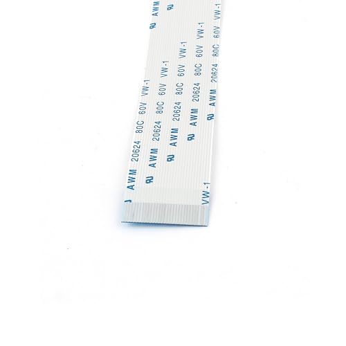 uxcell 30-pin Forward Direction FFC FPC Ribbon Flat Cable 0.5mm x 200mm 5 Pcs