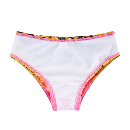 Image of ALISISTER Girls Swimsuit 3 Piece Bathing Suits Summer Bikini Tankini Sets with Cover Up Skirt for 4-12 Years