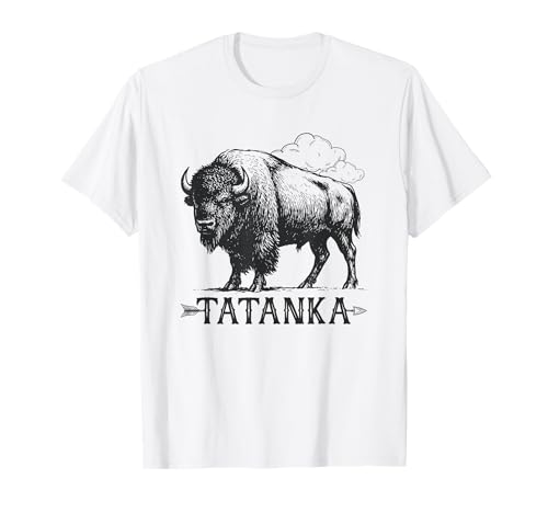 Tatanka Lakota Buffalo Bison Native American West Wildlife T-Shirt