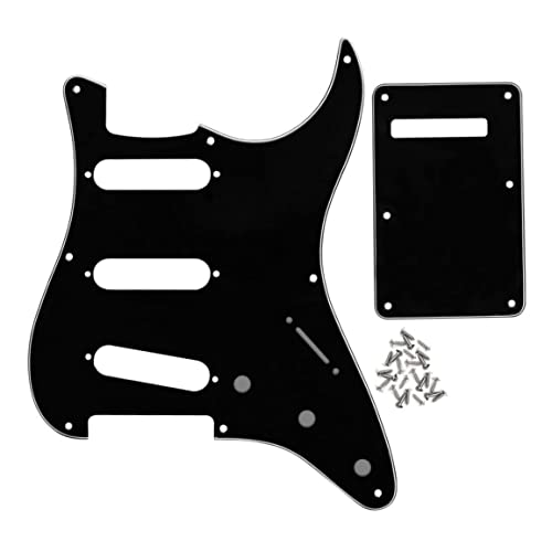 Pickguard de guitare et ensemble de plaques arrière, s’adapte à la guitare de style Stratocaster de style Stratocaster… - Les Beatles, Paul McCartney, John Lennon, RIngo Starr, George Harrison Pickguard de guitare et ensemble de plaques arrière, s'adapte à la guitare de style Stratocaster de style Stratocaster…
