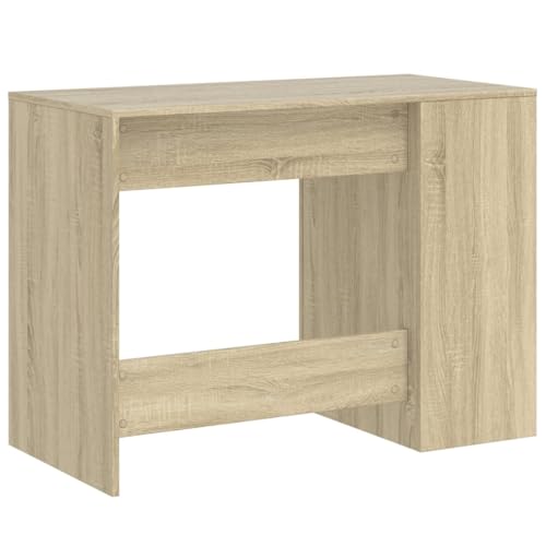 Table de bureau pour ordinateur portable jeu et bureau à domicile en chêne
