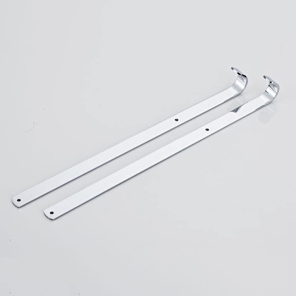 Estante de baño Almacenamiento de baño Estantes de baño de 2 niveles Cobre Cromo Brillante Acabado Estante de ducha de baño Estantes de baño Soporte para cesta de baño Estantes Estante de a