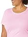 Hanes womens Perfect-t Short Sleeve T-shirt fashion t shirts, Pale Pink, Small US