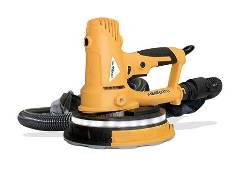 Lixadeira de Parede 127V MLP 710 LED – 710W | LED Integrado, Sucção Interna, 6 Lixas Inclusas, Velcro Rápido, Cabeça Articulada e Cabo Ergonômico – Ideal para Gesso, Teto e Parede