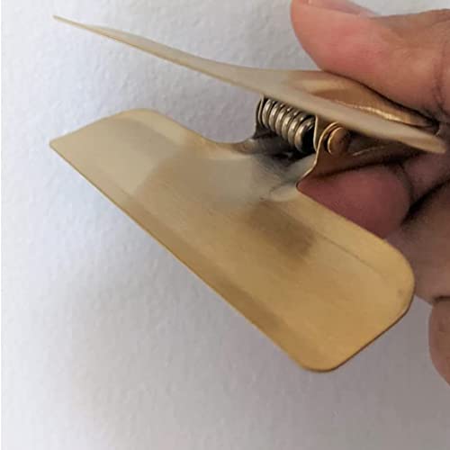 Sxdluzi 10Er-Pack TüTenklammern Aus Edelstahl, 7,6 cm Schwere TüTenklammern für KüChe und BüRo