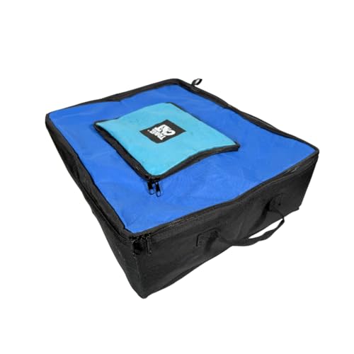 Arenero plegable para gatos con tapa y bolsillo extra miniatura 5