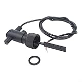 SiSinkal FS-10 Interruptor de flujo de paleta de agua 1L/min Sensor 100V Compatible con bomba de calor, calentadores de agua, máquinas de café, medidores de gas y unidades centrales de aire
