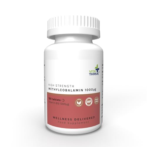 VitaThrive® Vitamin B12 (Methylcobalamin) 1000µg - 120 Tablets