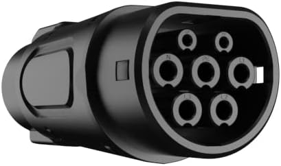 Miniatura 2 de LANGCHI 22kw Tipo 1 a Tipo 2 EV Adaptador EV Cable de carga con enchufe Tipo 2 Cable de carga Tipo 2 16A 32A EV Enchufe de carga AC