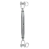 AB Tools Rigging Screw 12mm Jaw to Jaw Turnbuckle Straining Marine Grade 316 Stainless