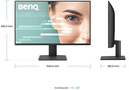 BenQ GW2491 23,8" IPS 1920x1080 5ms 100Hz HDMI DP Eye Care Ev Ofis Monitörü - Görsel 2