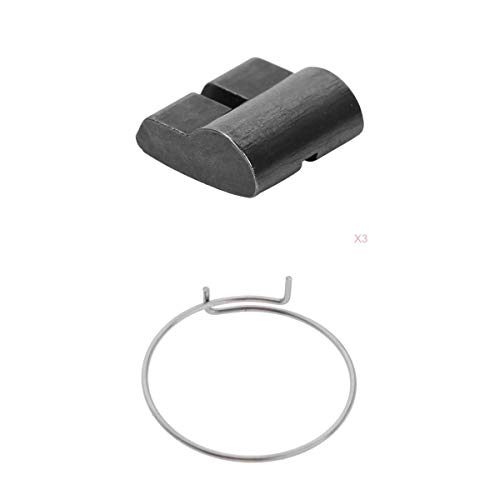 Tdoutop 3 Piezas de de Rueda Libre para Bicicleta, Dientes de Muelle, Buje, Cassette, Anillo de Engranajes de Acero, Accesorios de Repuesto Adecuados