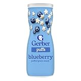 US GERBER Puffs Blueberry 1.48 oz/42g Canister